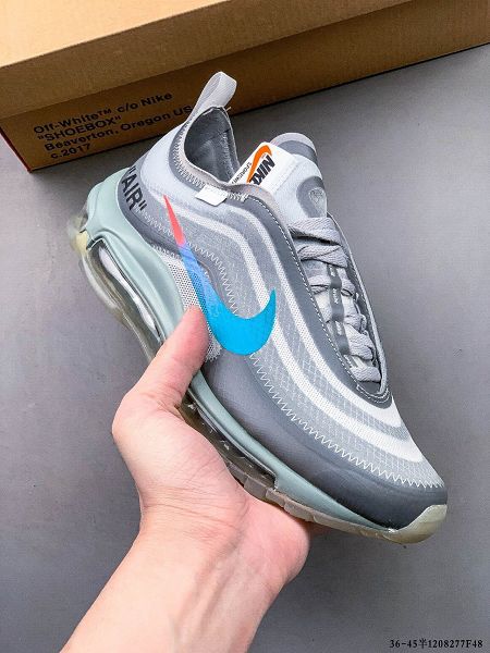 Off-White X Nike Air Max 97 OG OW子彈限量聯名 男女鞋跑步鞋