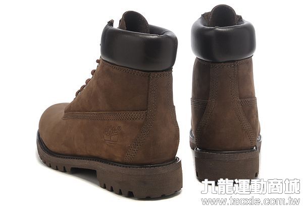 踢不爛 timberland 10061款高幫潮流耐磨情侶鞋 棕色 