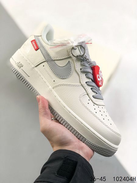 Nike Air Force 1 Low Supreme北面三方聯名 2024全新男女款低幫板鞋