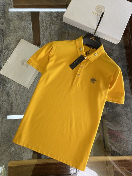 versace polo衫 2021新款 凡賽斯翻領短袖polo衫 MG0319款