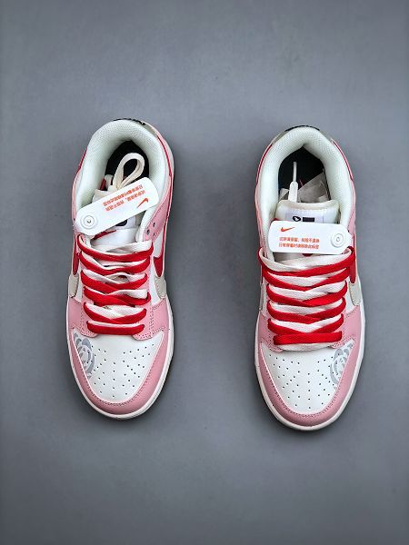 Nike SB Dunk Low 2023全新女款解構抽繩低幫休閒板鞋