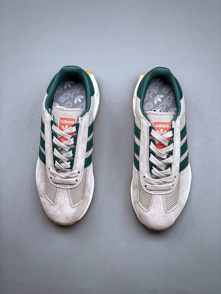 adidas Originals Retropy E5 2022新款 爆米花速度輕盈復古系列男女款慢跑鞋