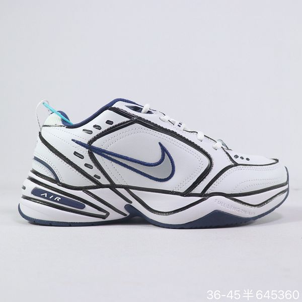 Nike Air Monarch IV 2021新款 黑紅白藍色二次元老爹鞋復古男女款跑步鞋