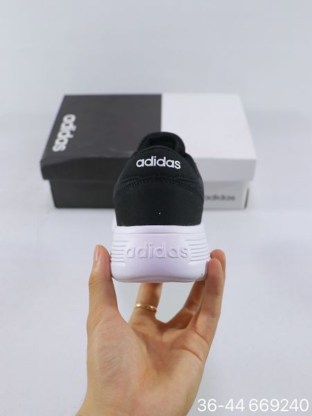 Adidas NEO系列 2021新款 男女生低幫耐磨透氣休閑跑步鞋