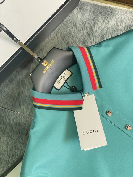 gucci polo衫 2021新款 古馳翻領短袖polo衫 MG0322款