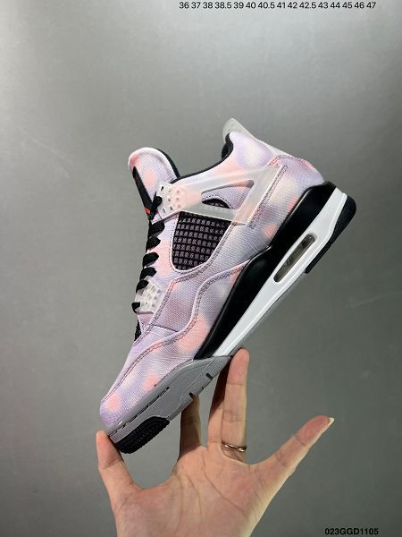 Air Jordan 4 Retro 2023全新男款頭層壓紋皮料籃球鞋