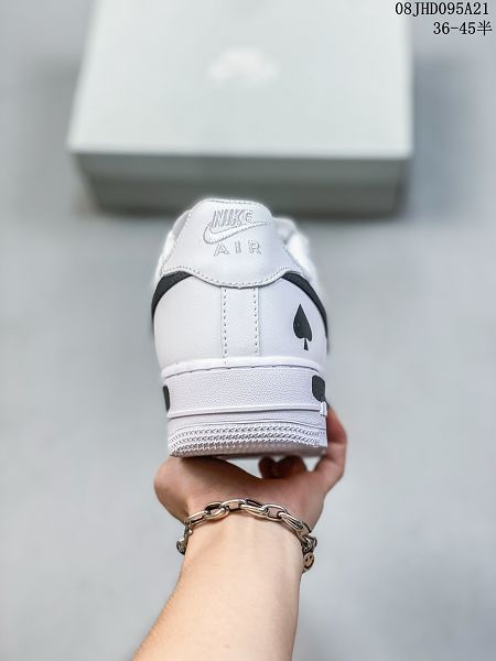 Nike Air Force 1 Low 2023新款 空軍一號男女款白黑休閒板鞋