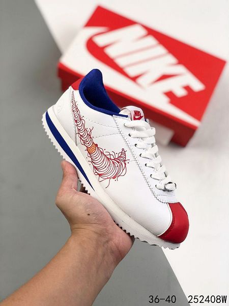 Nike Classic Cortez 2021新款 阿甘系列女款小白鞋透氣復古運動休閑鞋