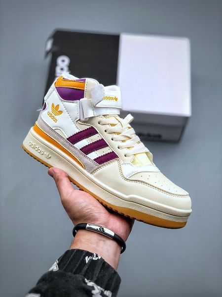 adidas originals Forum 84 LoW 2022新款 魔術貼低幫男女款潮流運動板鞋