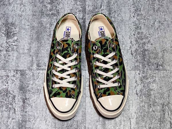 Converse X Wacko Maria x INVINCIBLE 三方聯名 2020新款 鞋舌萬夫莫開情侶款帆布板鞋