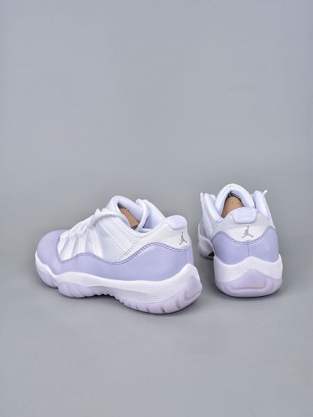 Air Jordan 11 Low Pure Violet 2022新款 喬丹十一代低幫清新紫羅蘭男女款籃球運動鞋