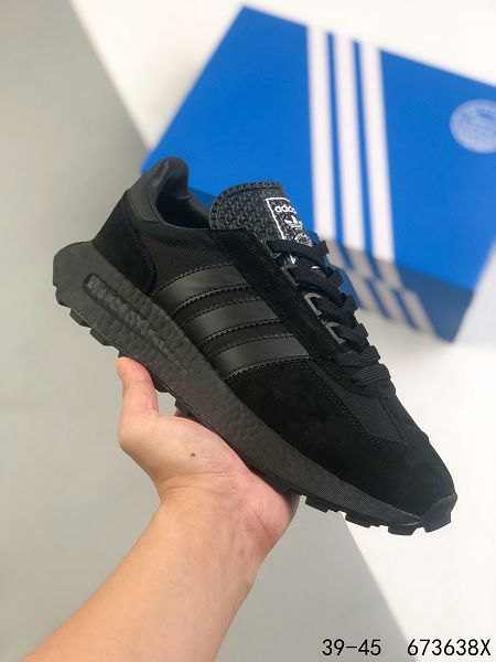 adidas Racing 1 Boost Prototype 2021新款 復古系列男款百搭透氣運動慢跑鞋