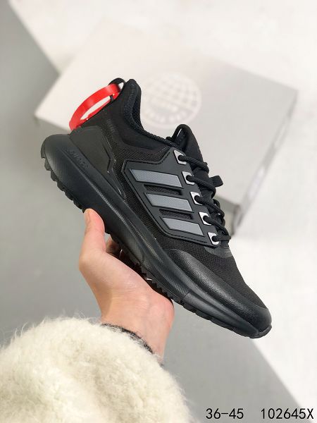 Adidas EQ21 Run 2022新款 男女款全新緩震休閑運動跑步鞋