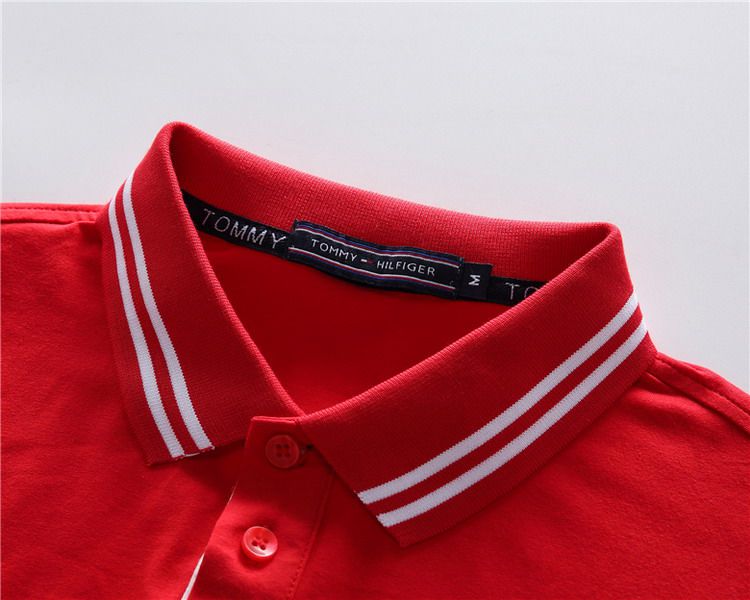 tommy hilfiger polo衫 2022新款 湯美費格翻領短袖polo衫 MG8213款