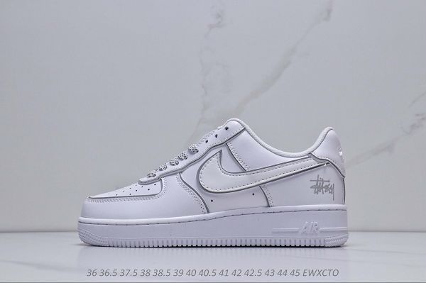 Stussy x Nike Air Force 1 Low 2023新款 斯圖西聯名空軍一號男女款休閒板鞋