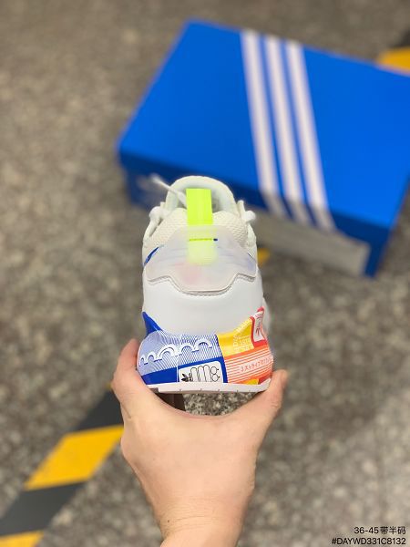 Adidas Originals Retropy Boost E5 2021新款 復古賽車原型一代系列爆米花緩震男女款慢跑鞋