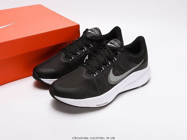 NIKE ZOOM WINFLO 8 2021新款 登月8代賈卡面透氣男款慢跑鞋