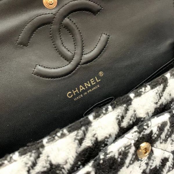 chanel包包 香奈兒2022新款手提包 DS1112Cf毛呢限量版單肩斜挎包