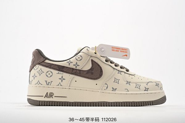 Nike Air Force 1 Low 空軍一號 2023全新男女款LV低幫百搭休閒運動板鞋