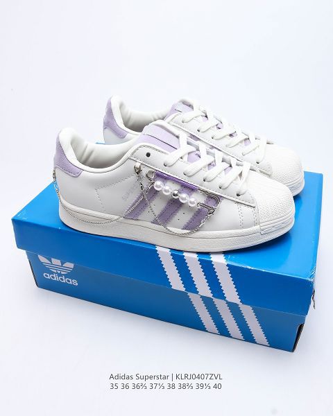 Adidas Originals Superstar 2022新款 貝殼頭賀歲版聯名女款運動板鞋 