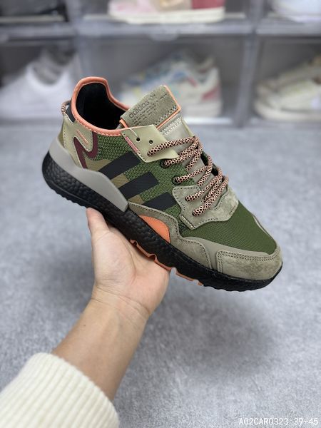 Adidas Nite Jogger Boost 全新升級 三葉草 聯名夜行者情侶款休閒跑鞋