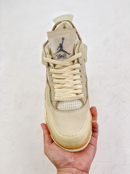 Off-White™ x Nike Air Jordan 4 Retro 重磅聯名 2024全新男女款籃球鞋