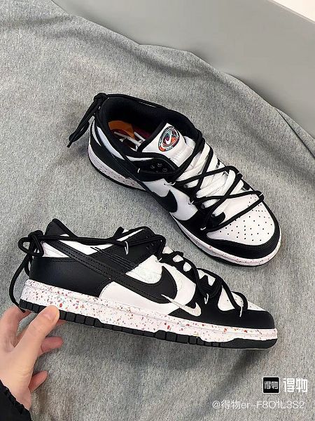 Nike Dunk Low Multi-Color Swoosh 2023新款 反轉三勾男女款低幫板鞋