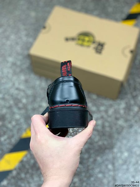 Dr.Martens 2022新款 馬丁醫生粗獷裝備系列牛皮男女款低幫馬丁靴