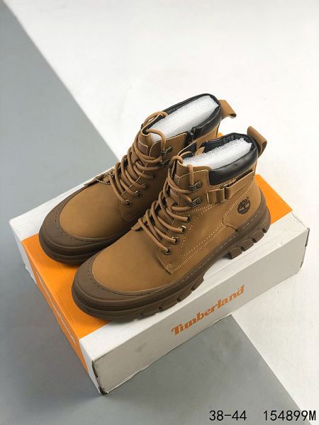 Timberland 天伯倫 2024男生中高幫戶外休閒越野大黃靴