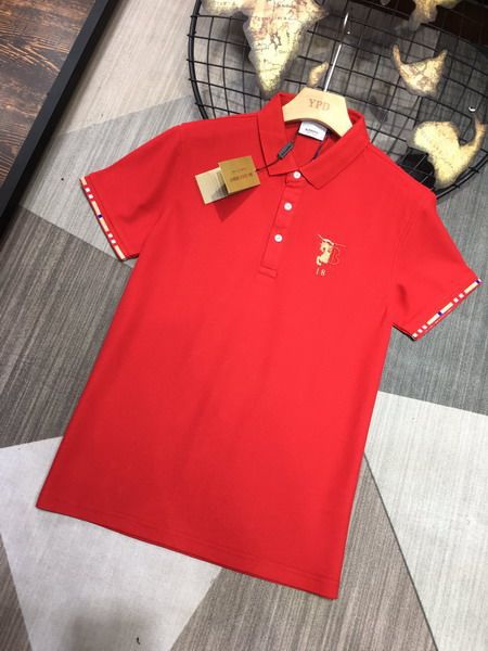 burberry polo衫 2021新款 巴寶莉高品質翻領短袖polo衫 MG0519款