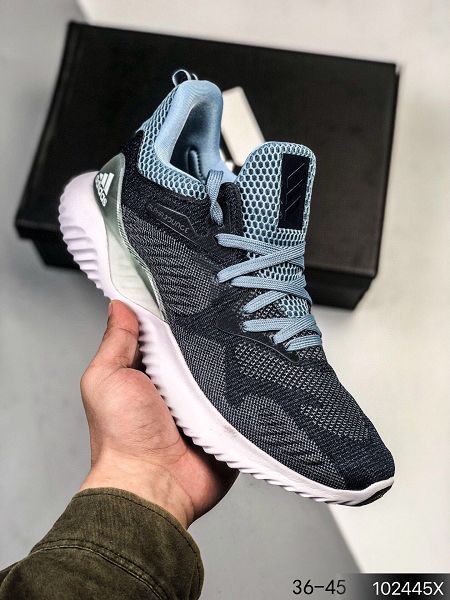 Adidas Alphabounce beyond 2021新款 阿爾法十周年紀念版男女款慢跑鞋