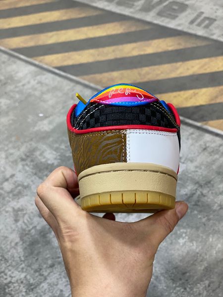 Nike SB Dunk Low What The Paul 2021新款 彩色拼接不對稱鴛鴦男女生板鞋