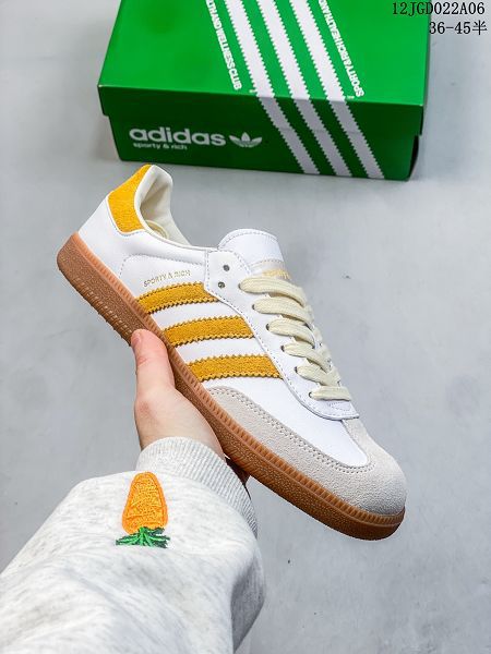 Wales Bonner x Adidas Originals Samba Classic 桑巴舞系列 情侶款鏡面銀米白焦糖底低幫休閒運動板鞋