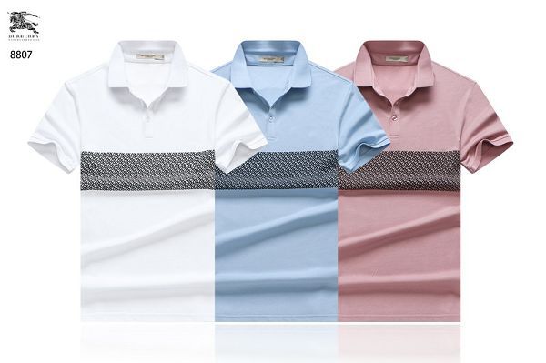 burberry polo衫 2021新款 巴寶莉翻領短袖polo衫 MG8807款