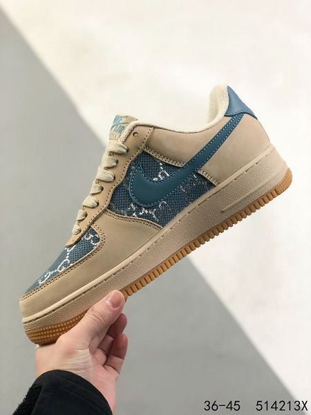 Nike Air Force 1 GUCCI 聯名 2024全新男女款低幫運動板鞋