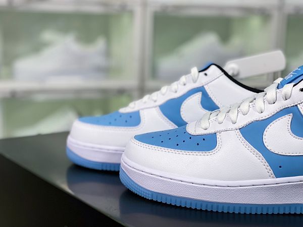 Nike Air Force 1 07 2022新款 空軍一號男女款北卡藍低幫運動板鞋