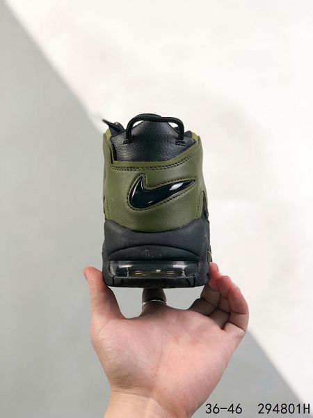 Nike Air More Uptempo 男女款皮蓬全掌氣墊籃球運動鞋