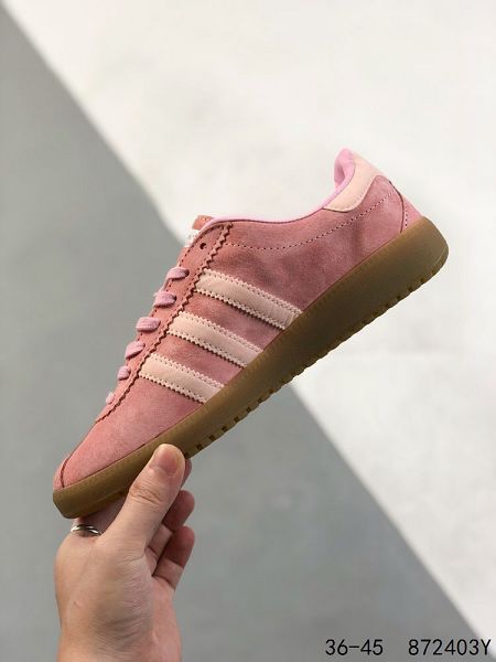 Adidas BERMUDA 2023新款男女款豬巴革休閒運動滑板板鞋