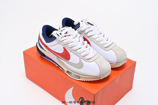 Nike Air Zoom Cortez 4.0 2023新款 50周年聯名款阿甘解構雙鈎男女款慢跑鞋