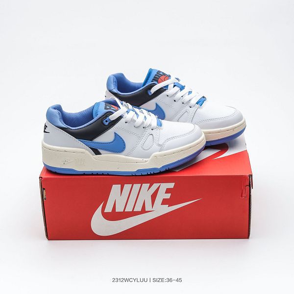 Nike Full Force Low cmfy 男女款定製棉麻繩鞋帶休閒低幫運動板鞋