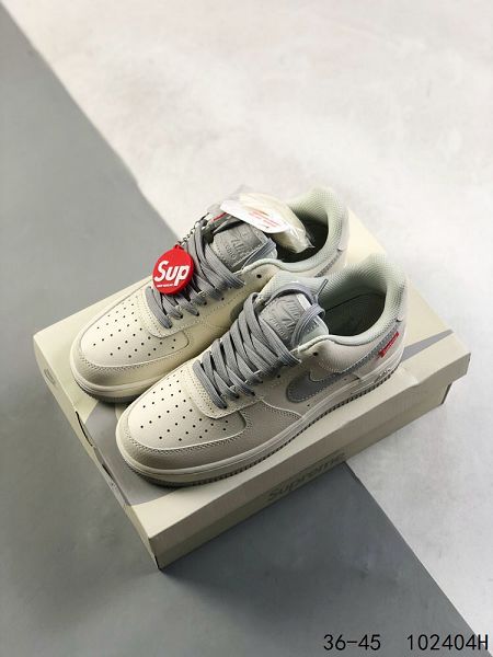 Nike Air Force 1 Low Supreme北面三方聯名 2024全新男女款低幫板鞋