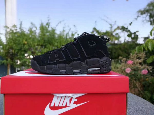 nike air more uptempo pippen 皮蓬大AIR系列 黑武士3M反光 全氣墊男款運動鞋