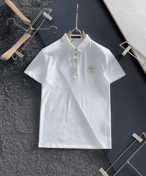 versace polo衫 2022新款 凡賽斯翻領短袖polo衫 MG1005款