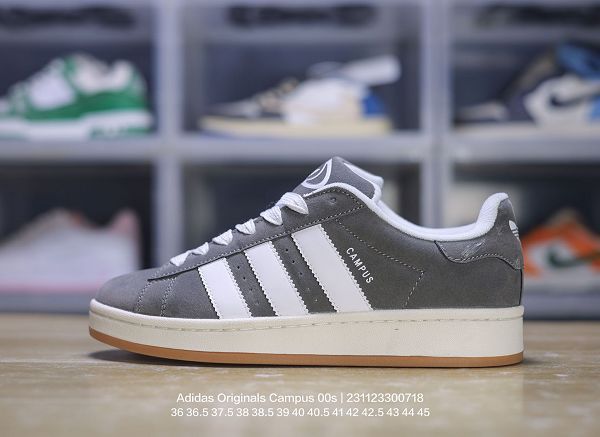 Adidas Originals Campus 00s 學院系列 麵包風經典復古低幫百搭休閒運動板鞋男女鞋