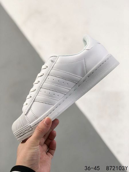 Adidas Superstar 2023新款 三葉草貝殼頭系列男女款運動板鞋