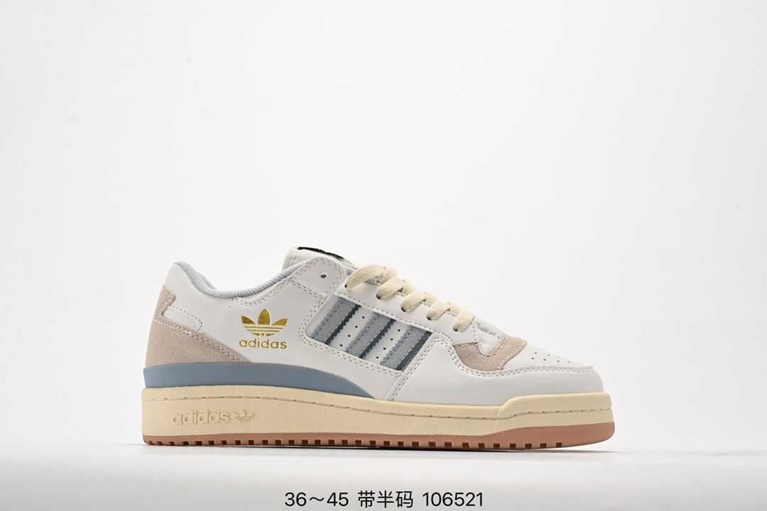 adidas Originals Forum 2024新款男女生低幫休閒板鞋