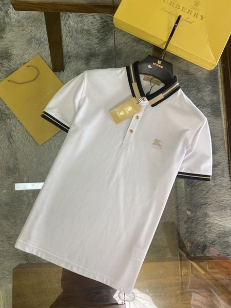 burberry polo衫 2021新款 巴寶莉翻領短袖polo衫 MG0328款