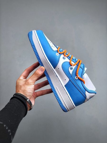 NIke Air Force 1 07 2023新款 空軍一號白藍綁帶男女款運動板鞋