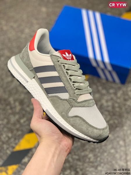 Adidas ZX500 RM Boost OG 2022新款 爆米花男女款復古慢跑鞋