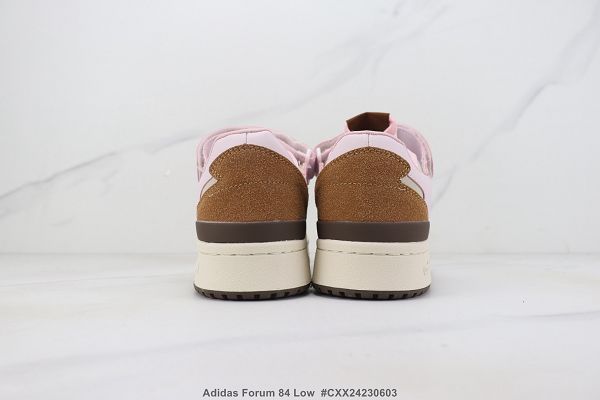 Adidas Forum 84 Low 2023新款 男女款三葉草低幫休閒板鞋